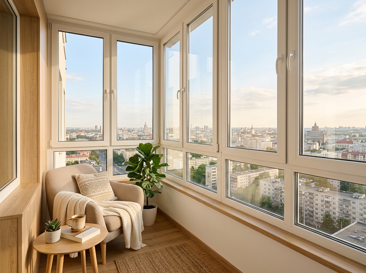 Теплое остекление REHAU
